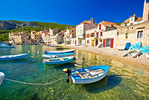 Vis waterfront view