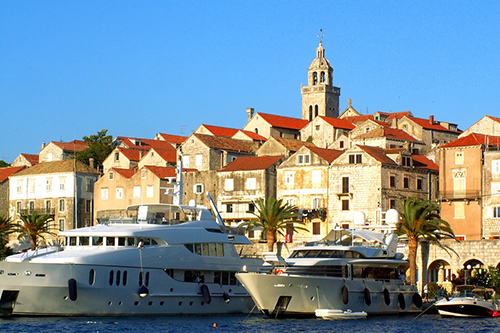 korcula harbour