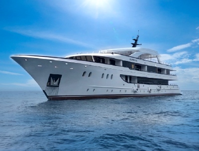 Exterior of Aurelia ship