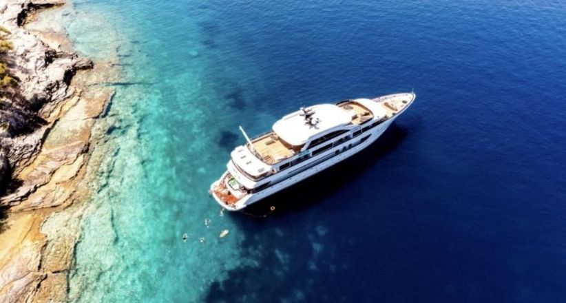 MV Aurelia Aerial View