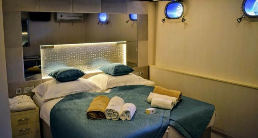 MV Ave Maria Lower Deck Cabin