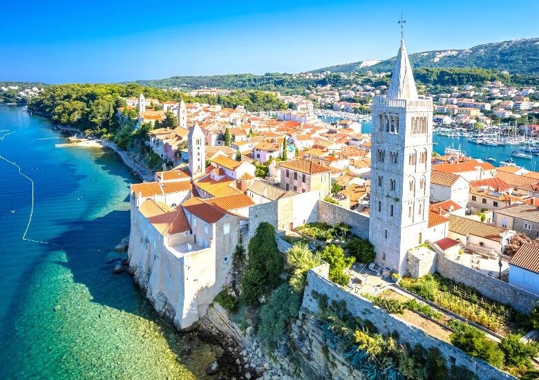 View of Rab Town