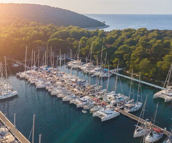 Sailing in Croatia in June